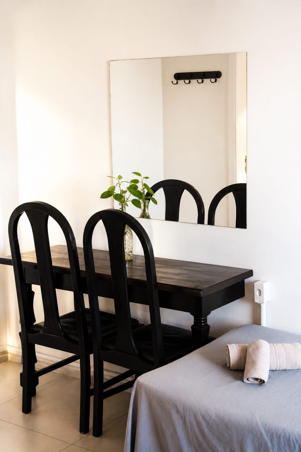 Cama e decoração